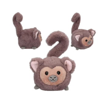 Producto: Peluche Mono JUICY TOPModel sobre fondo blanco