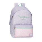 Vista frontal de la Mochila Escolar Adaptable Renata de Pepe Jeans