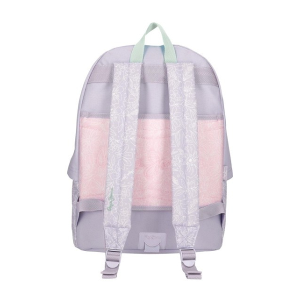 Mochila Escolar Adaptable Renata de Pepe Jeans Tirantes acolchados y banda para carro escolar en la mochila Renata