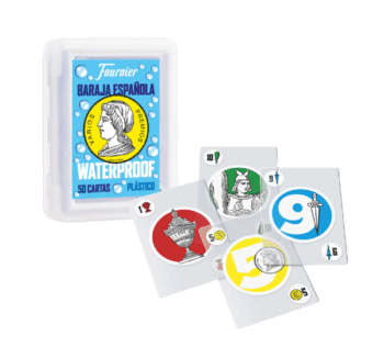 Baraja Española Fournier Waterproof 50 Cartas vista frontal