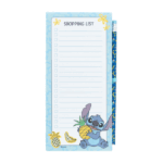 Libreta Magnética de Notas de Stitch Tropical con diseño en tonos azules