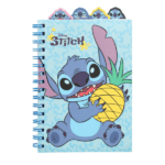 Cuaderno A5 con Separadores de Stitch Tropical en tonos azules