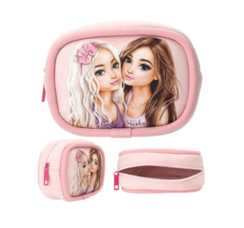 Producto: Vista del Neceser BEAUTY AND ME TOPModel con diseño en tonos rosa