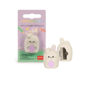 Sacapuntas de Conejo de Legami en forma de bunny kawaii.