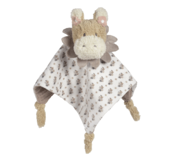 Doudou Burrito Botton Flowers Walking Mum suave y seguro para bebés