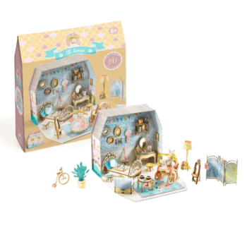 Kit Creativo Mi House Alba de Djeco con casita en miniatura