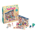 Kit Creativo Mi House Stella de Djeco con casita en miniatura