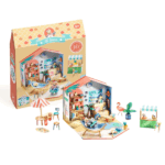 Kit Creativo Mi House Mia de Djeco con casita en miniatura
