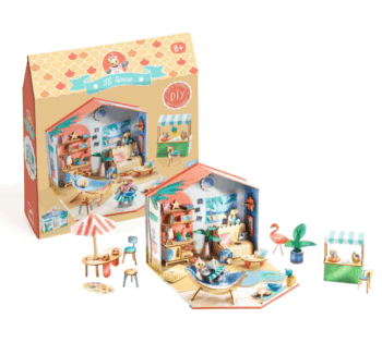 Kit Creativo Mi House Mia de Djeco con casita en miniatura