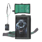 Monedero PANTHER de Dino World con estampado de pantera negra