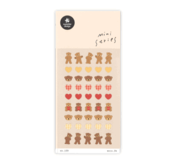 Pegatinas para Cuadernos Ositos de Suatelier Design