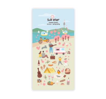 Pegatinas para Cuadernos Primavera de Suatelier Design