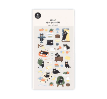 Pegatinas para Cuadernos Cat's Catch de Suatelier Design