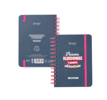 Portada de la Agenda Semanal 2025-26 Planazos Pequeña de Mr Wonderful.