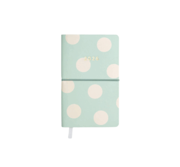 Agenda Semanal 2026 Mini Mint de Charuca en color menta elegante.