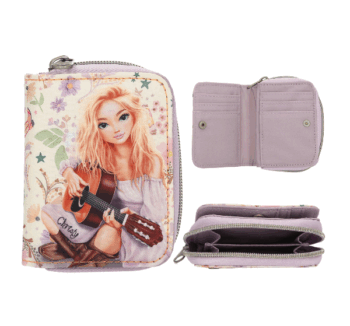 Monedero COWGIRL de TopModel en tonos crema y lila
