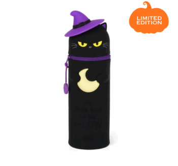 Estuche de Silicona Legami Halloween 2025 con diseño de gato negro kawaii