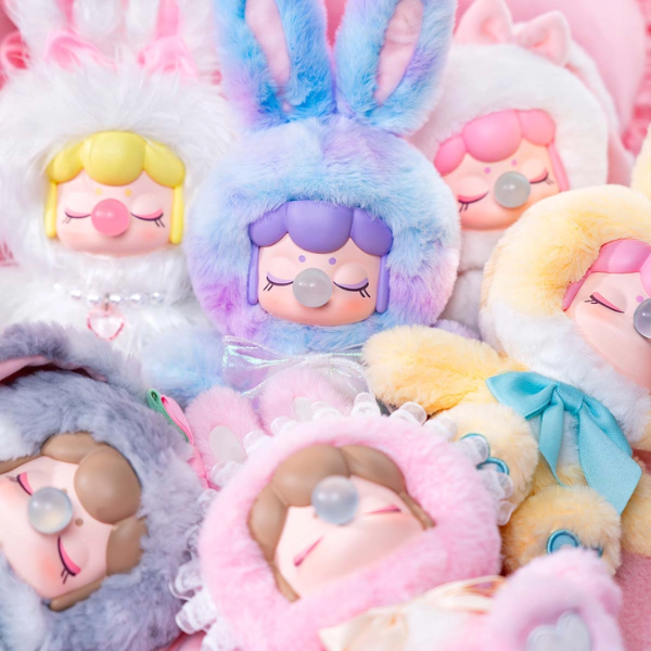 Blind Box Nanci Plush Shinning Bunny de Rolife Colección Nanci Shinning Bunny de Rolife con diseños pastel y peluche.