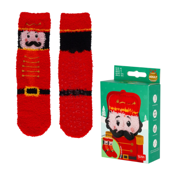 Calcetines Antideslizantes para Adulto Navidad de Legami Calcetines Antideslizantes para Adulto Navidad de Legami de cascanueces