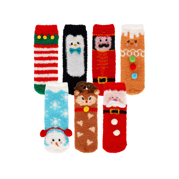 Calcetines Antideslizantes para Niños Navidad de Legami Calcetines Antideslizantes para Niños Navidad de Legami modelo Reno.