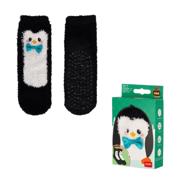 Calcetines Antideslizantes para Niños Navidad de Legami Calcetines Antideslizantes para Niños Navidad de Legami pingüino