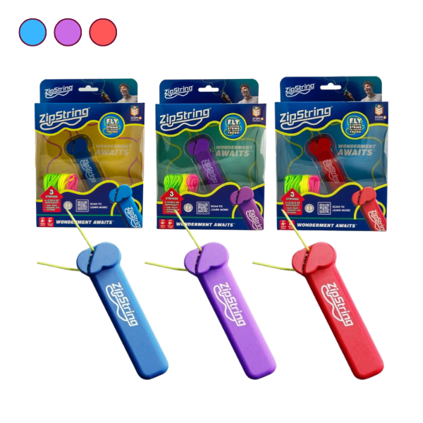 ZipString Cuerda Flotante ZipString Cuerda Flotante con lanzador y cuerdas de colores.