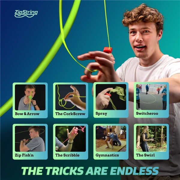 ZipString Cuerda Flotante técnicas para jugar al ZipString Cuerda Flotante