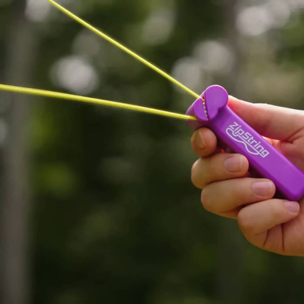 ZipString Cuerda Flotante Detalle del diseño ergonómico del ZipString Cuerda Flotante.