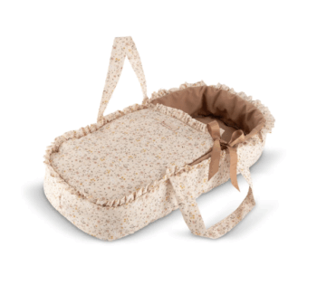 Capazo con Volante Colección Teresa para muñecos de 36 a 46 cm