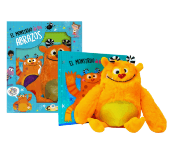 El Monstruo de los Abrazos Edición especial con peluche y libro infantil