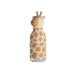 Botella Térmica Asobu Jirafa con estampado marrón.