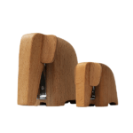 Grapadora de Madera Elefante en tamaños Mama y Baby