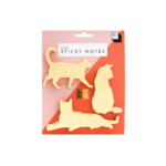 Notas Adhesivas de Gatos en pack de 3 blocs diferentes.
