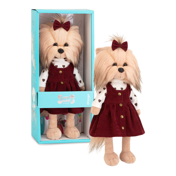 Peluche Lucky Yoyo Acogedor e Informal 38cm Peluche Lucky Yoyo Acogedor e Informal de la colección Lucky Doggy.