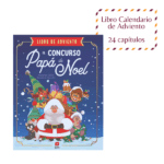 El Concurso de Papá Noel (Libro de Adviento) portada del libro.