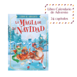La Magia de la Navidad (Libro de Adviento) portada del libro infantil.