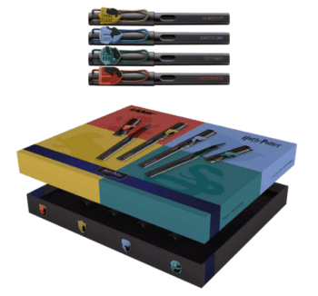 Set de Plumas LAMY Harry Potter Edición Limitada con las 4 casas de Hogwarts.