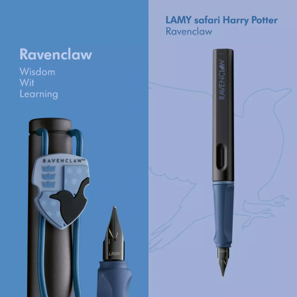 Set de Plumas LAMY Harry Potter Edición Limitada Detalle de la pluma LAMY Ravenclaw