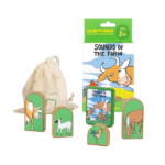 Qubitunes Sonidos de la Granja – juego de sonidos interactivo para niños.