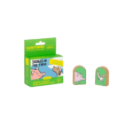 Qubitunes Expansión Sonidos de la Granja – set de bloques de madera cerdo y perro.