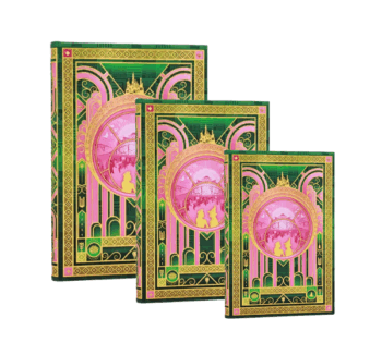 Cuaderno Wicked Collection de PaperBlanks tapa dura diseño rosa