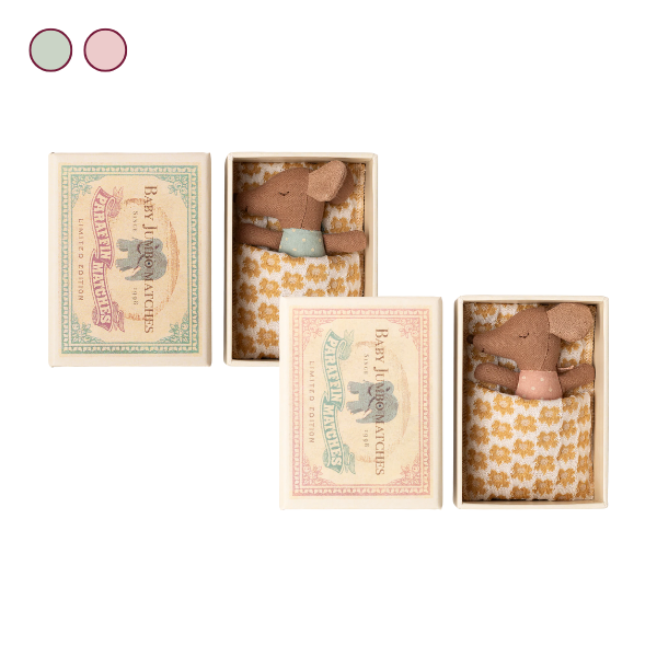 Bebé Ratón Dormilón en una Caja de Cerillas Bebé Ratón Dormilón en una Caja de Cerillas Maileg