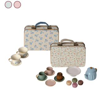 Delicia de la Tarde Ratón Maileg con maleta metálica