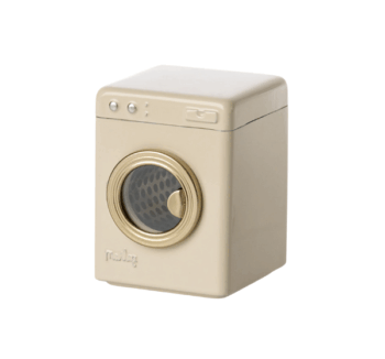 Mini Lavadora Ratón Maileg de metal color blanco hueso