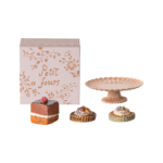 Pasteles y Pastelera Mini Ratón Maileg de color rosa vintage