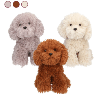 Perro de Peluche Caniche Max 30 cm TopModel en 3 colores