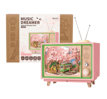 Maqueta Sakura Dreamy Tour Music Box de RoLife montada