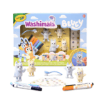 Set Crayola Washimals Bluey completo