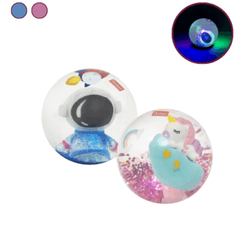 Producto: Pelota Luminosa de Rebote de Legami iluminada al botar