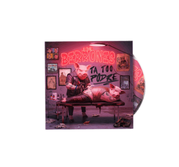 CD Ta too podre – Los Berrones portada del álbum